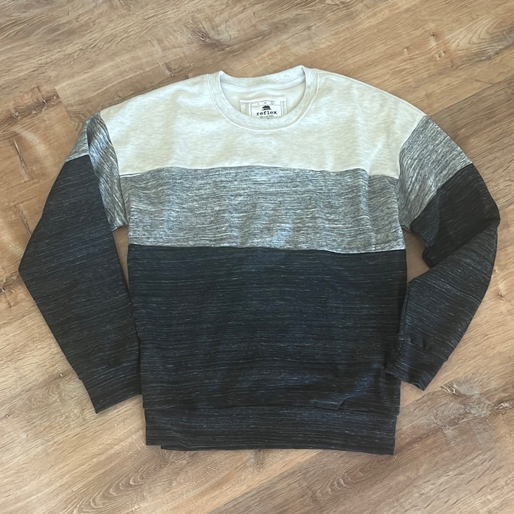 reflex | Cream/Grey Sweatshirt